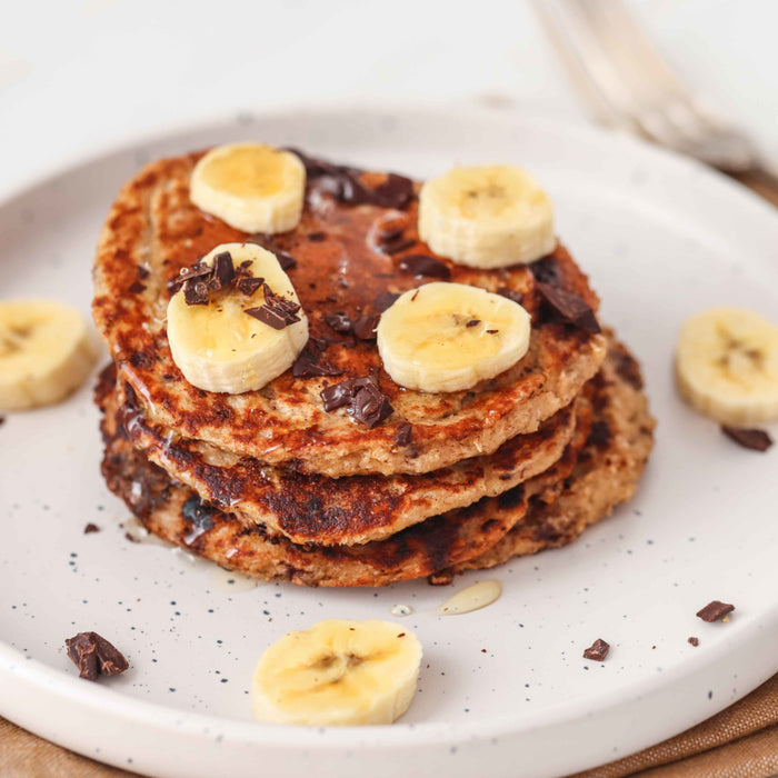 Banana Protein Pancakes